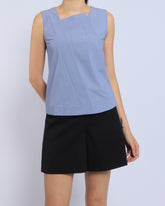Axis Fold Top - Blue