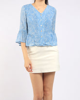 Grace Button Top
