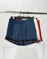 Embroidered Hem Shorts - Ferlicious Singapore (view 5)