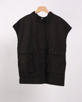 Utility Cargo Vest - Black