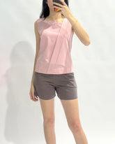 Axis Fold Top - Pink - Ferlicious