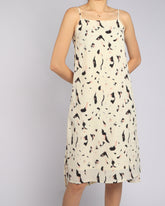 Print Spaghetti Dress