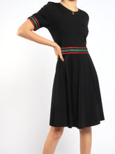 Sporty Trim Swing Dress