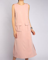 Two Pockets Midi Dress