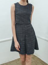 Tweed Fit Flare Dress - Ferlicious