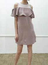 Crochet Cold Shoulder Dress - Ferlicious