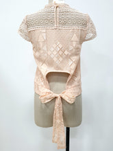 Back Tie Crochet Top - Ferlicious