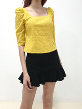 Eyelet Princess Sleeved Top (Non-returnable) - Ferlicious