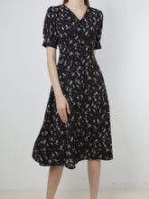 Aria Midi Dress - Black