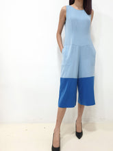 Duo Colour Jumpsuit - Blue (Non-returnable) - Ferlicious