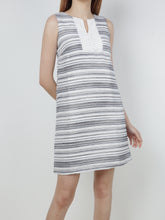 Sparkle Tweed Shift Dress