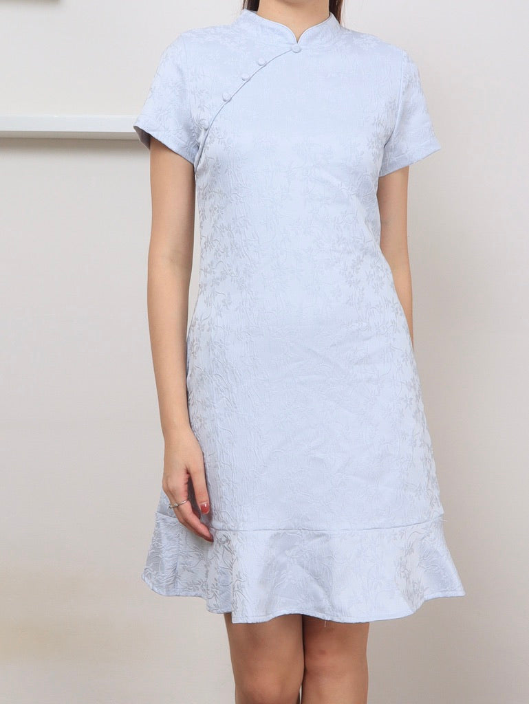 Sky Cheongsam Dress