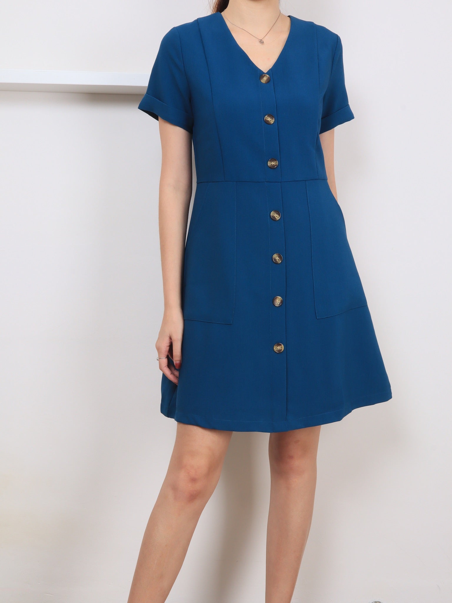 Eliza Button Down Dress