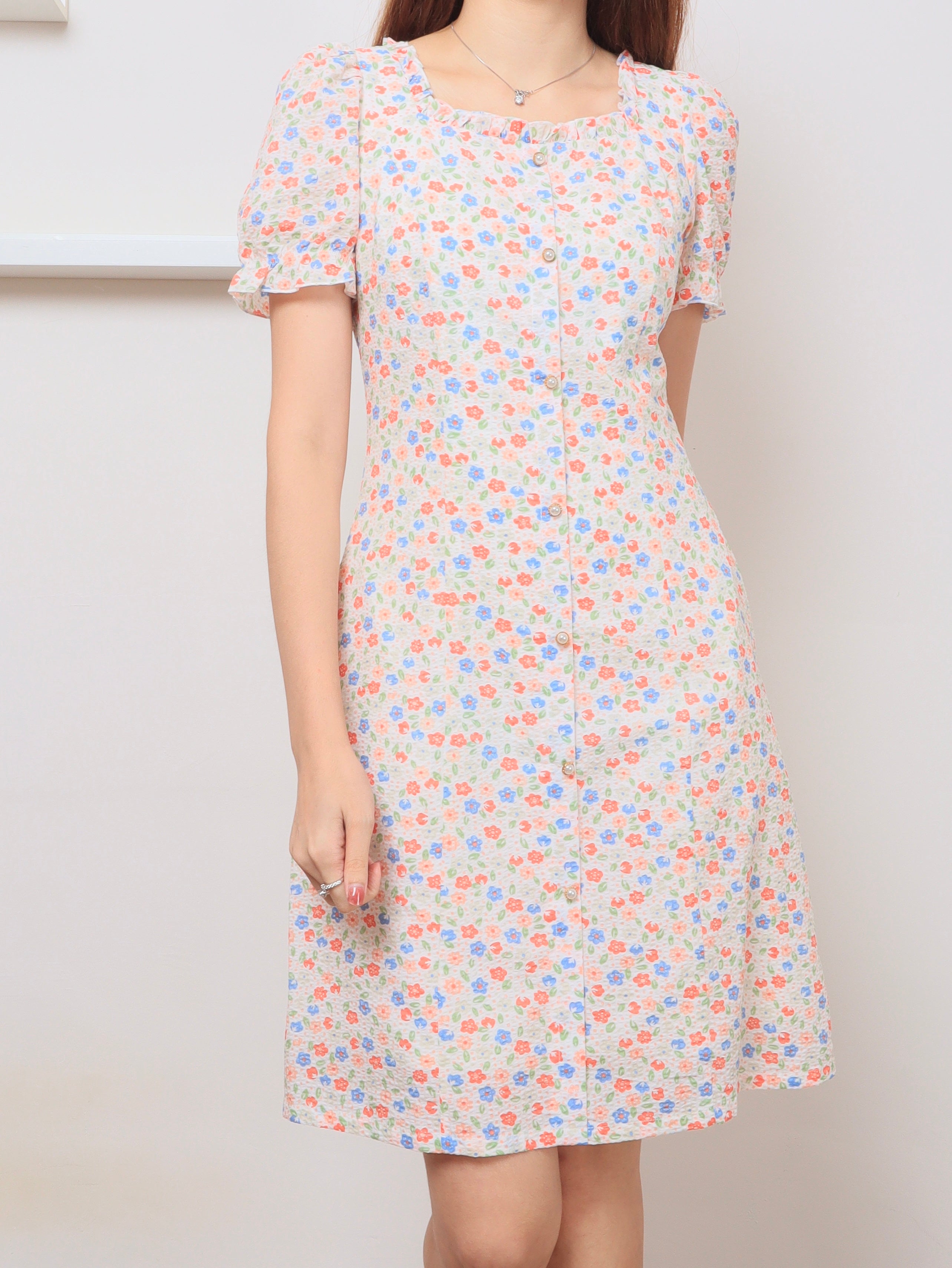 Primrose Square Neck Dress