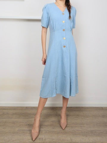 Azure Midi Dress