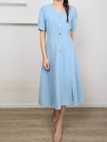 Azure Midi Dress