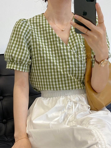 Betty Gingham Top