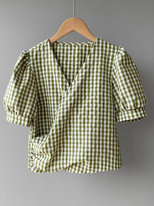 Betty Gingham Top