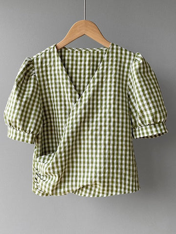 Betty Gingham Top