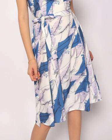 Brushstroke T-Shirt Dress
