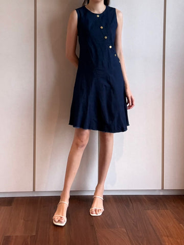 Button Denim Dress