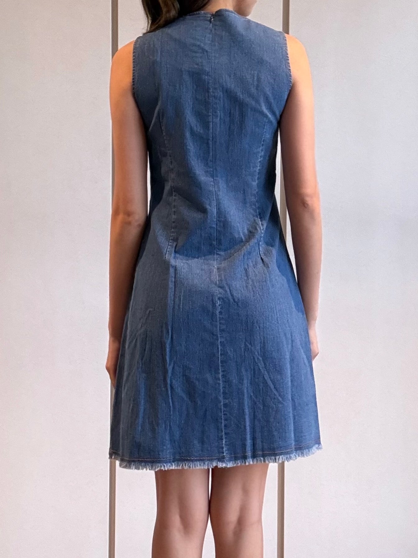 Button Denim Dress