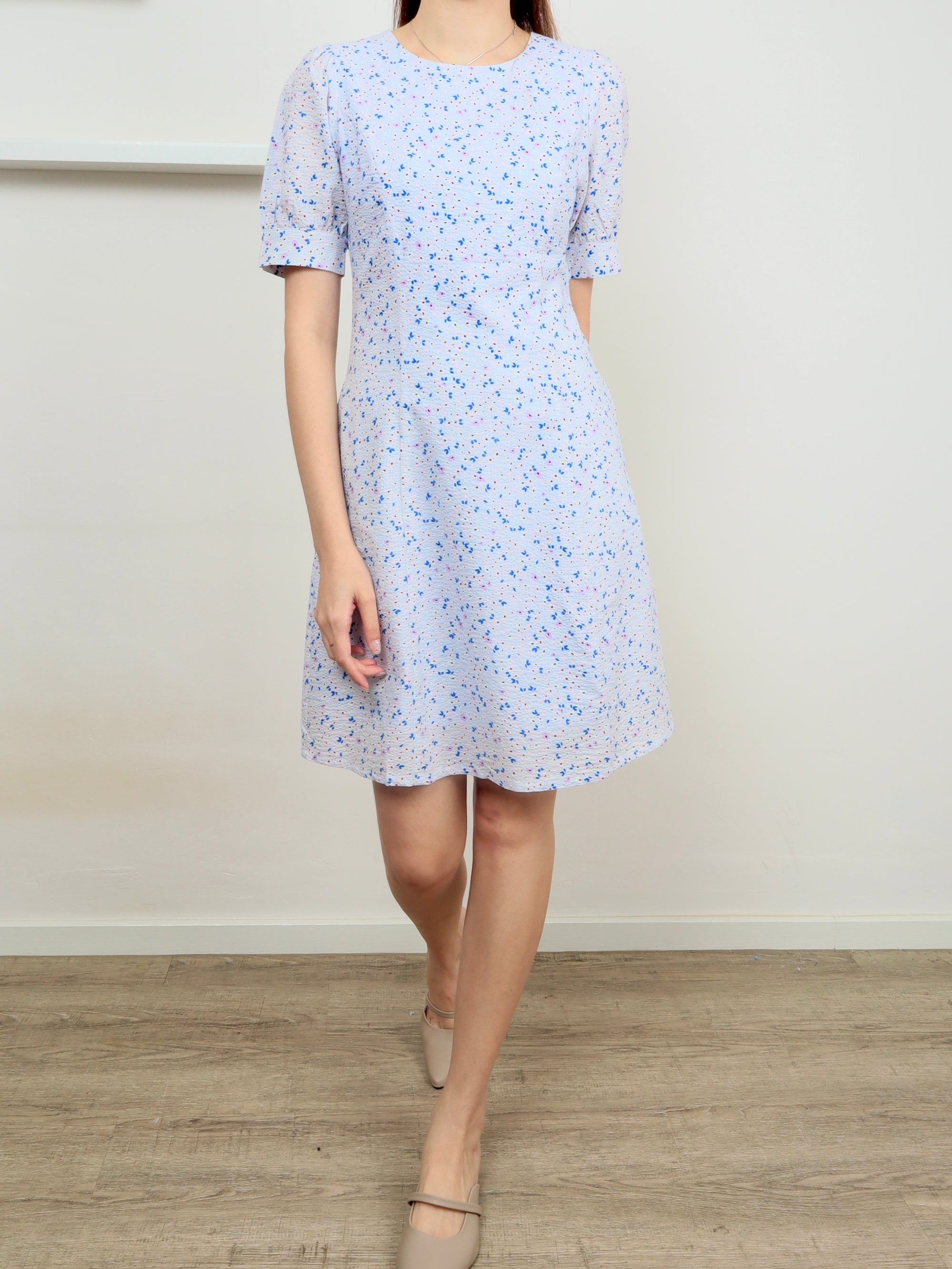 Calla Print Dress