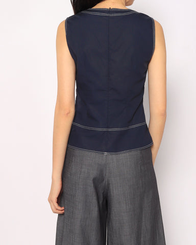 Clean Fit Top - Navy