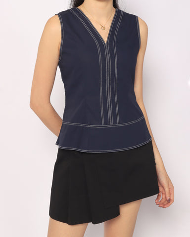 Clean Fit Top - Navy