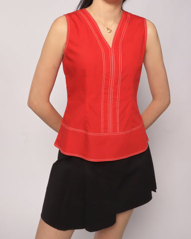 Clean Fit Top - Red