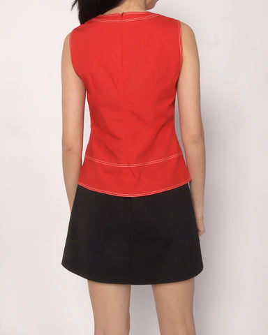 Clean Fit Top - Red