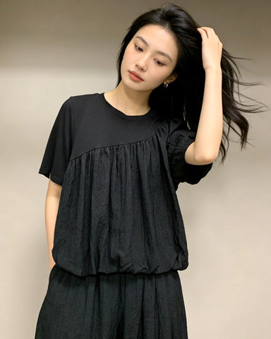 Cloud Crinkle Top