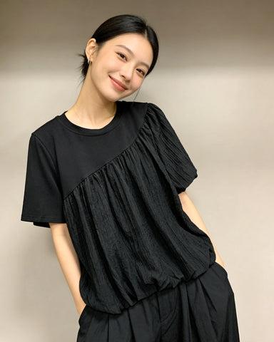 Cloud Crinkle Top