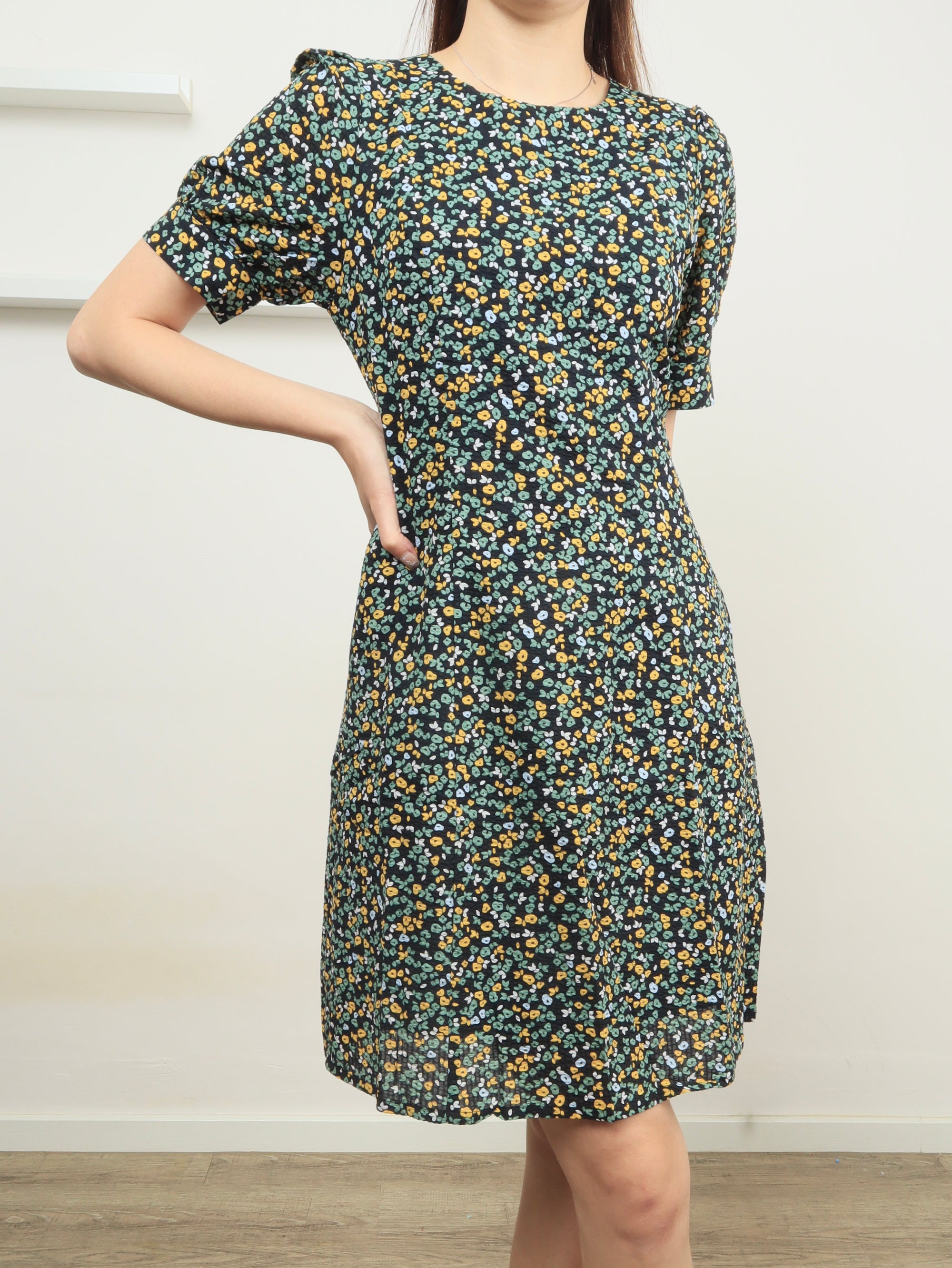 Calla Print Dress