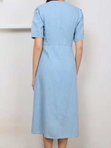 Azure Midi Dress