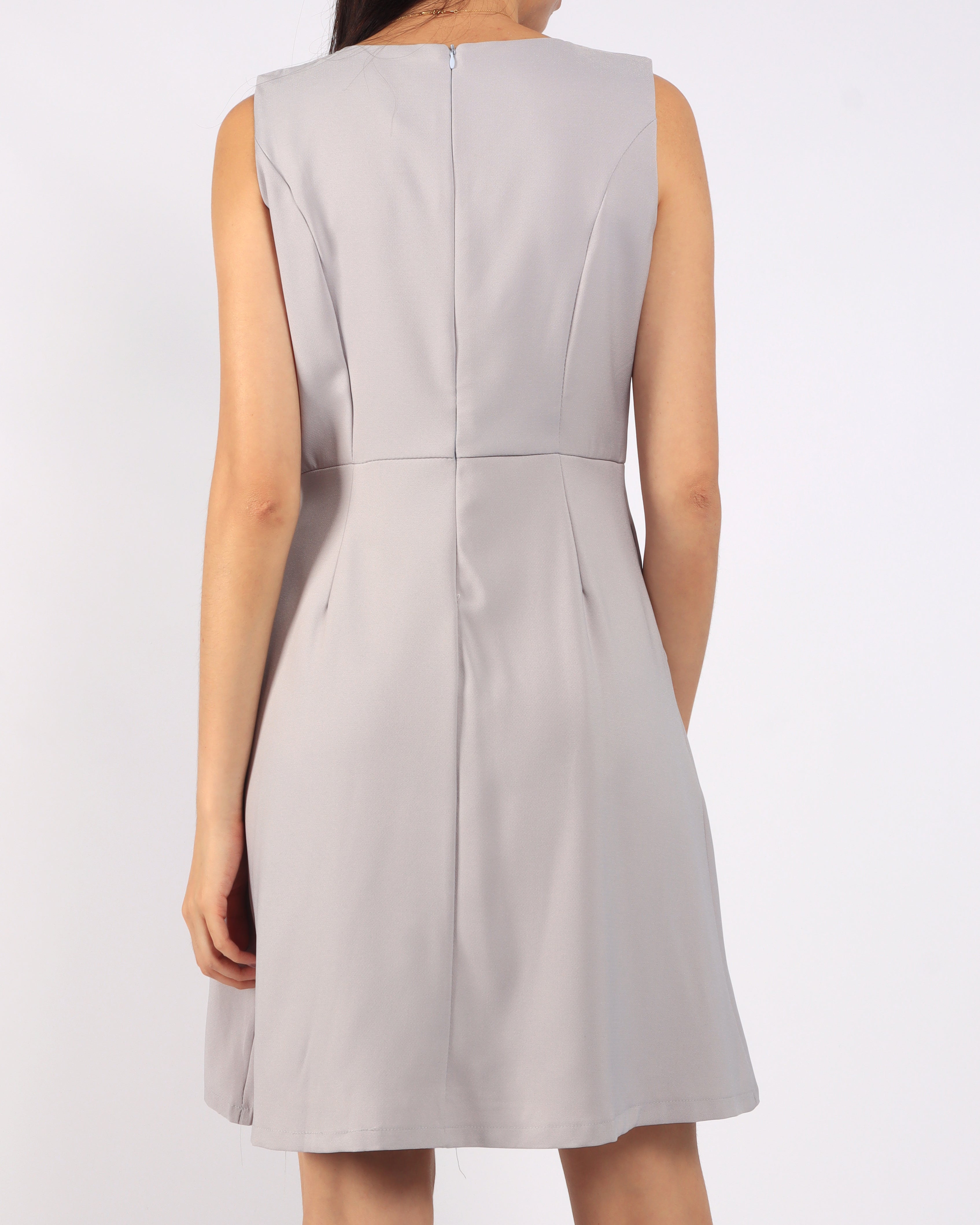 Embroidered A Line Dress