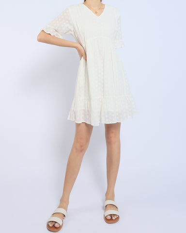 Eyelet Babydoll Dress