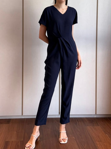 Faux Wrap Jumpsuit