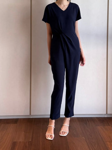 Faux Wrap Jumpsuit