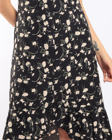 Floral Hi Low Mermaid Dress