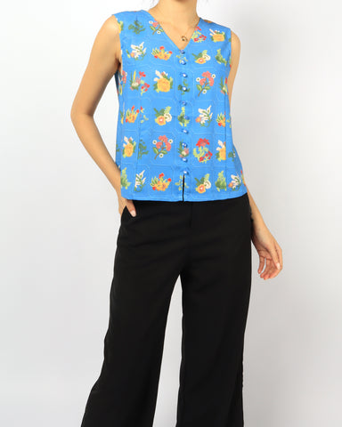 Floral Vest Top