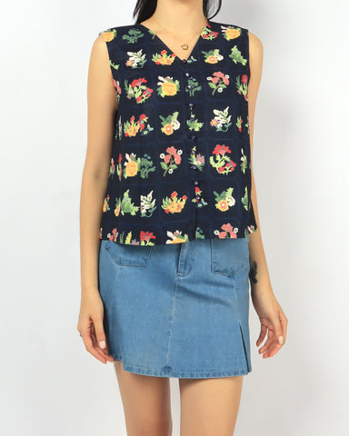 Floral Vest Top