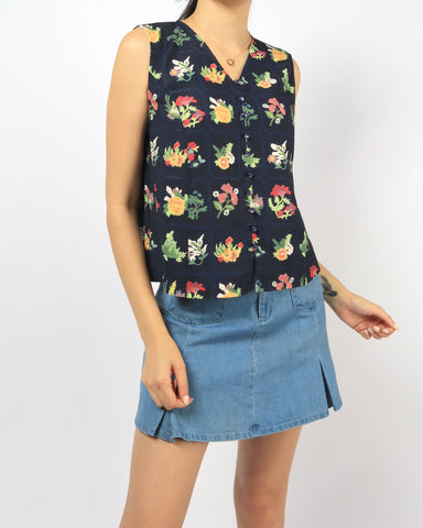 Floral Vest Top
