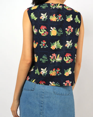 Floral Vest Top