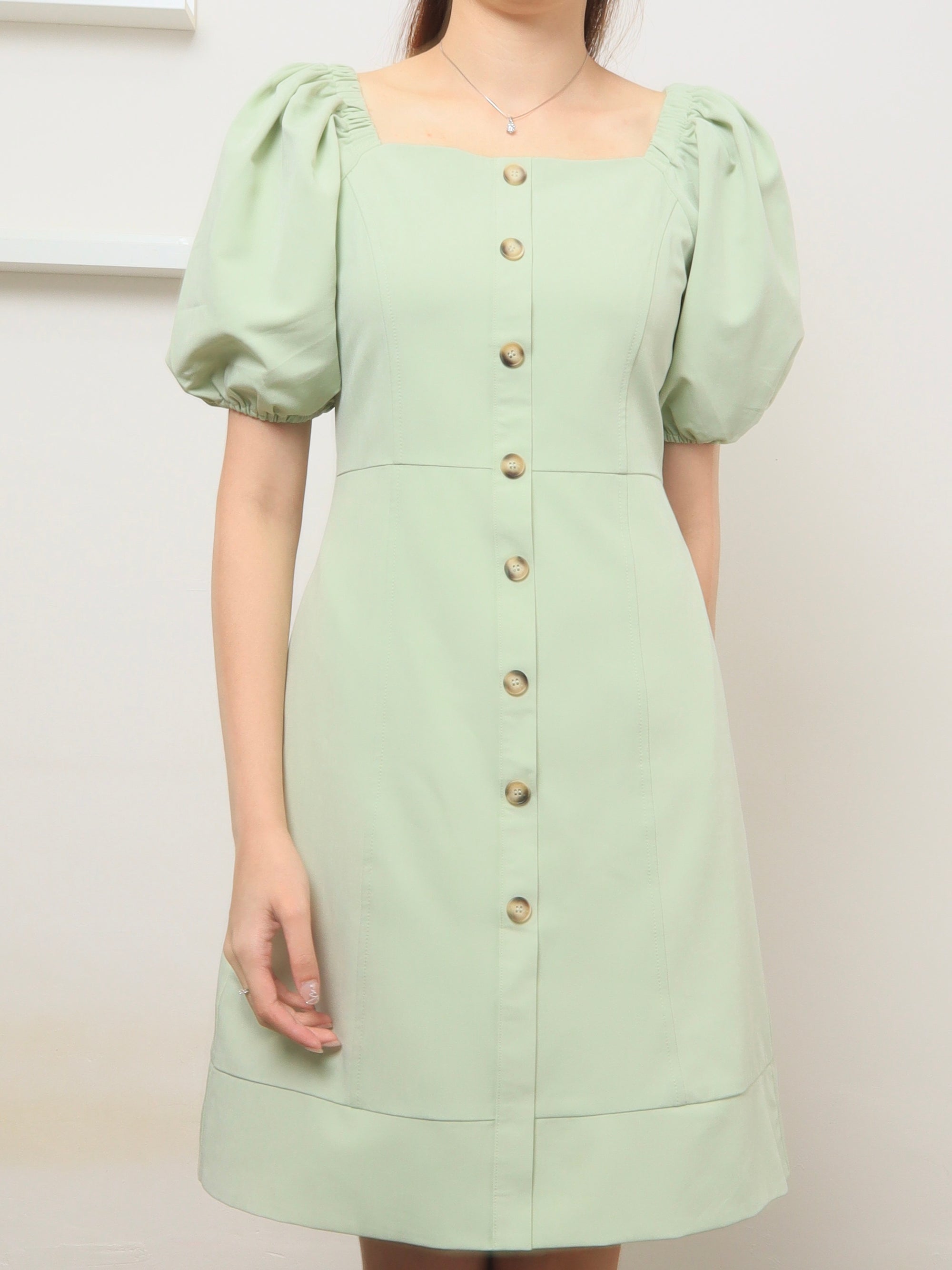 Forest Glow Dress - Green