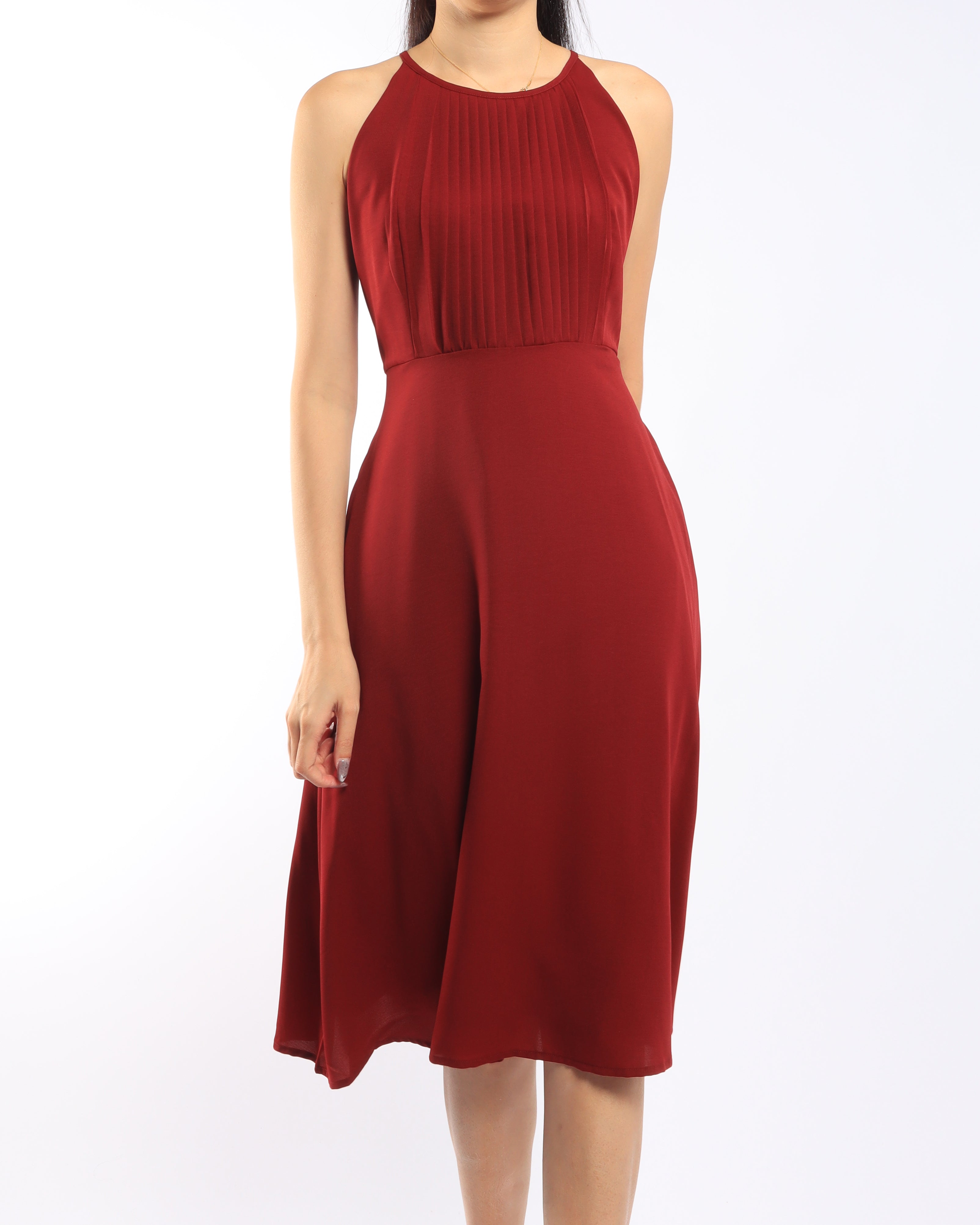 Front Folds Midi
