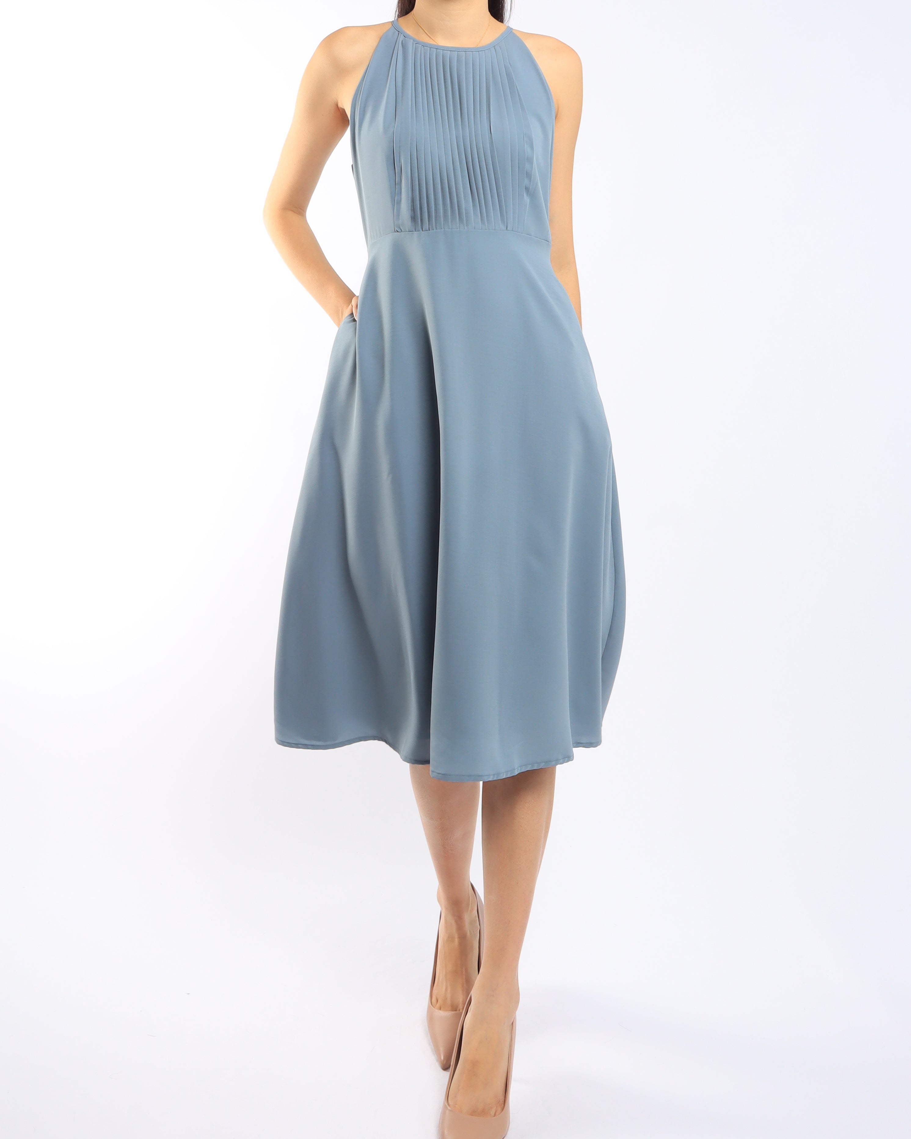 Front Folds Midi