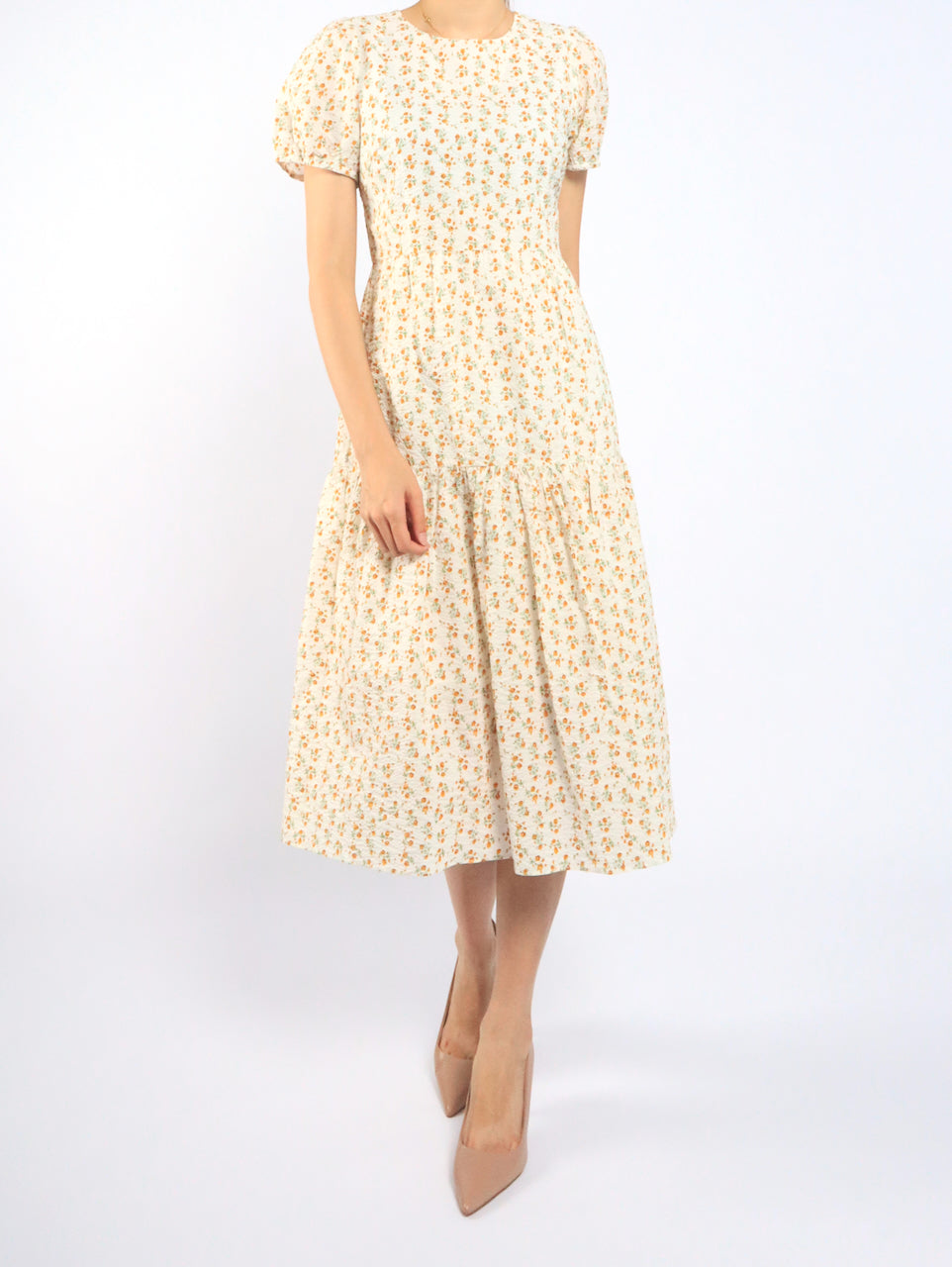 Golden Garden Dress