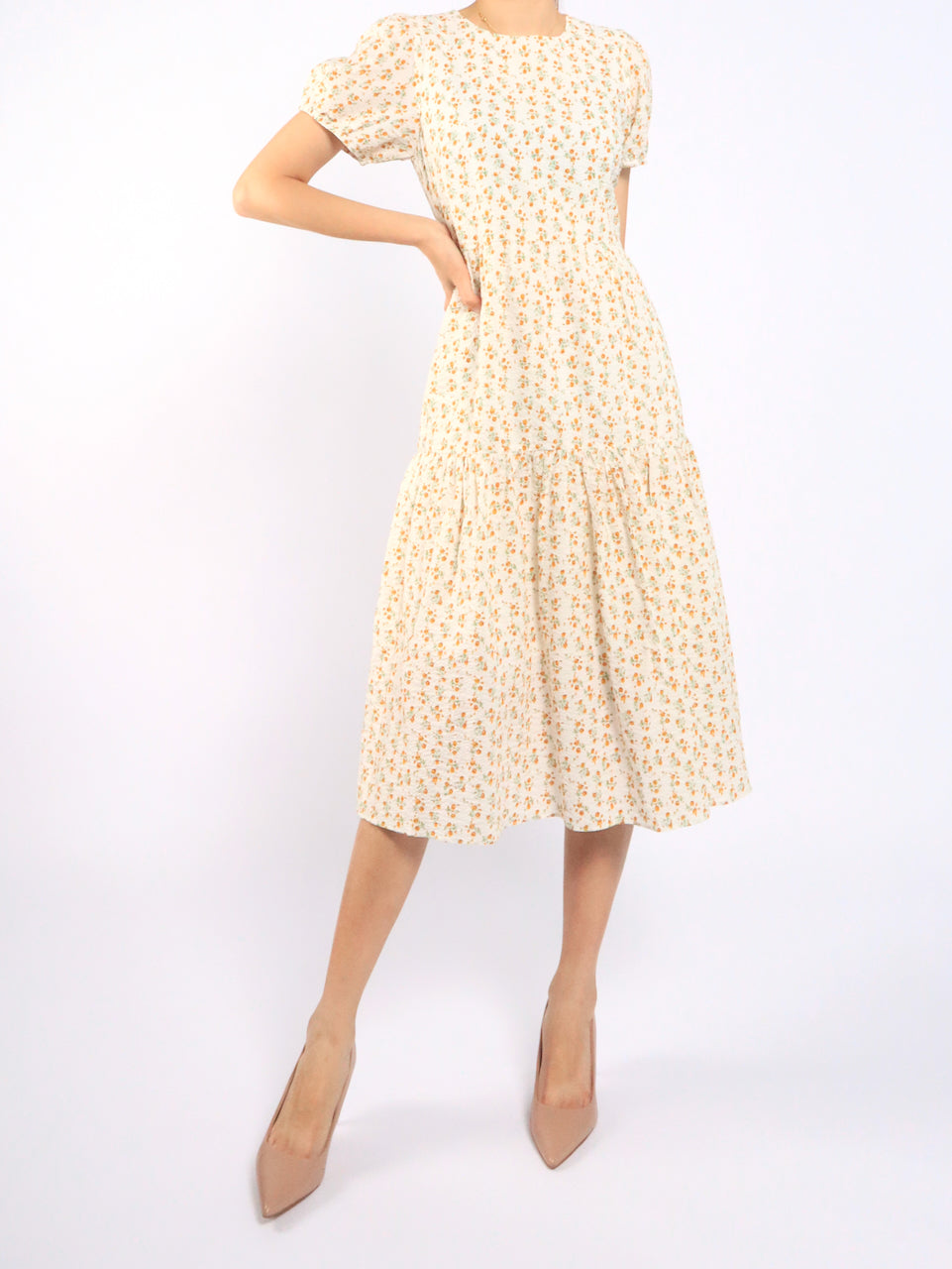 Golden Garden Dress