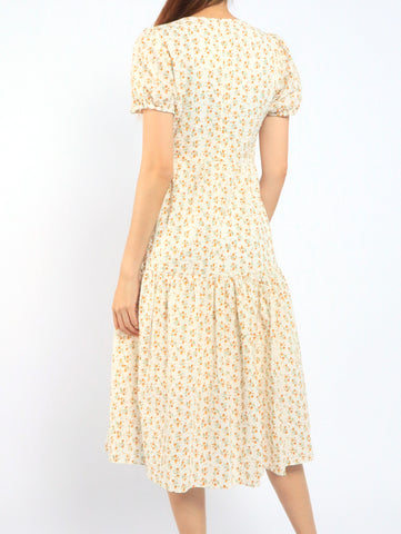 Golden Garden Dress